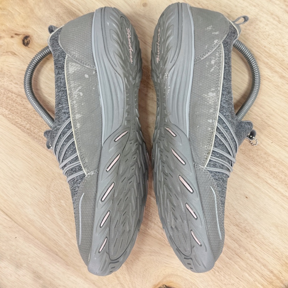 Skechers Empress Solo Mood Slip On Sneakers Grey Women's 9 - Picture 5 of 12